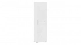 Шкаф для одежды «Фьюжн» Белый, Белый глянец в Алдане - aldan.katalogmebeli.com | фото