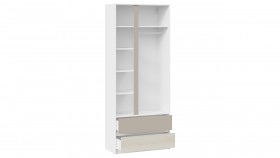 Шкаф для одежды комбинированный «Сканди» Дуб Гарден/Белый/Глиняный серый в Алдане - aldan.katalogmebeli.com | фото 5