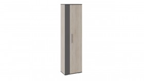 Шкаф для одежды «Нуар» тип 1 Фон серый/Дуб сонома в Алдане - aldan.katalogmebeli.com | фото