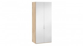 Шкаф для одежды с 2 зеркальными дверями «Эмбер» Яблоня Беллуно в Алдане - aldan.katalogmebeli.com | фото