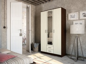 Шкаф-для одежды Трио в Алдане - aldan.katalogmebeli.com | фото