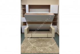 Шкаф-кровать с диваном Дина в Алдане - aldan.katalogmebeli.com | фото 6