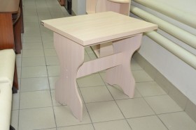 Стол кухонный Мечта (Дуб выбеленный) в Алдане - aldan.katalogmebeli.com | фото