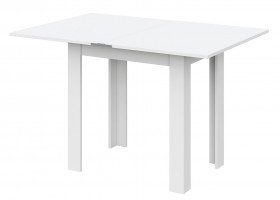 Стол обеденный "СО 3" раскладной Белый в Алдане - aldan.katalogmebeli.com | фото 2