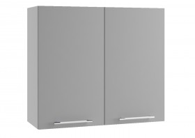 Тренто П 800 шкаф верхний (Штукатурка серая/корпус Серый) в Алдане - aldan.katalogmebeli.com | фото